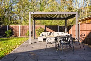 Rear Garden Seating Area- click for photo gallery